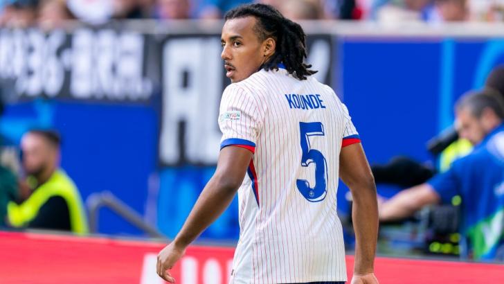 France and Barcelona defender Jules Kounde